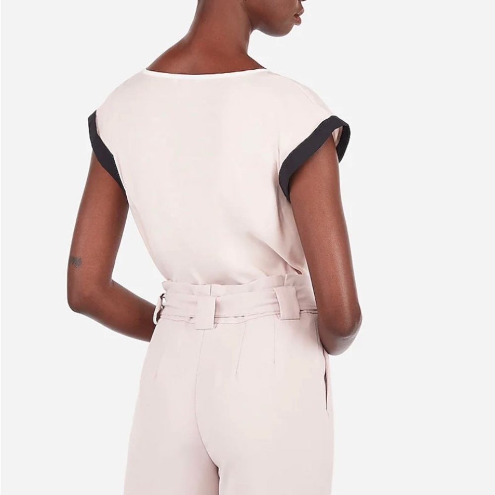 Express Color block Gramercy Tee - Picture 3 of 5